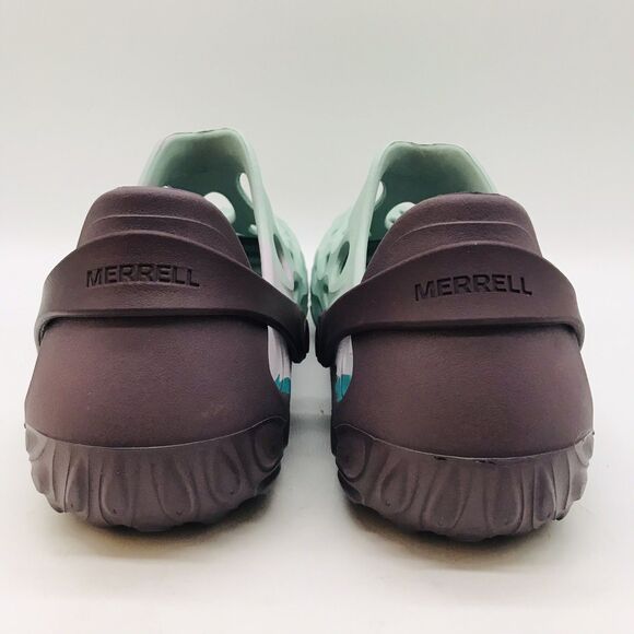 Merrell Hydro Moc Drift Shoes Unisex M 8.5 - W 10 Aqua/Lav/Plum Water Sandals - Picture 4 of 13